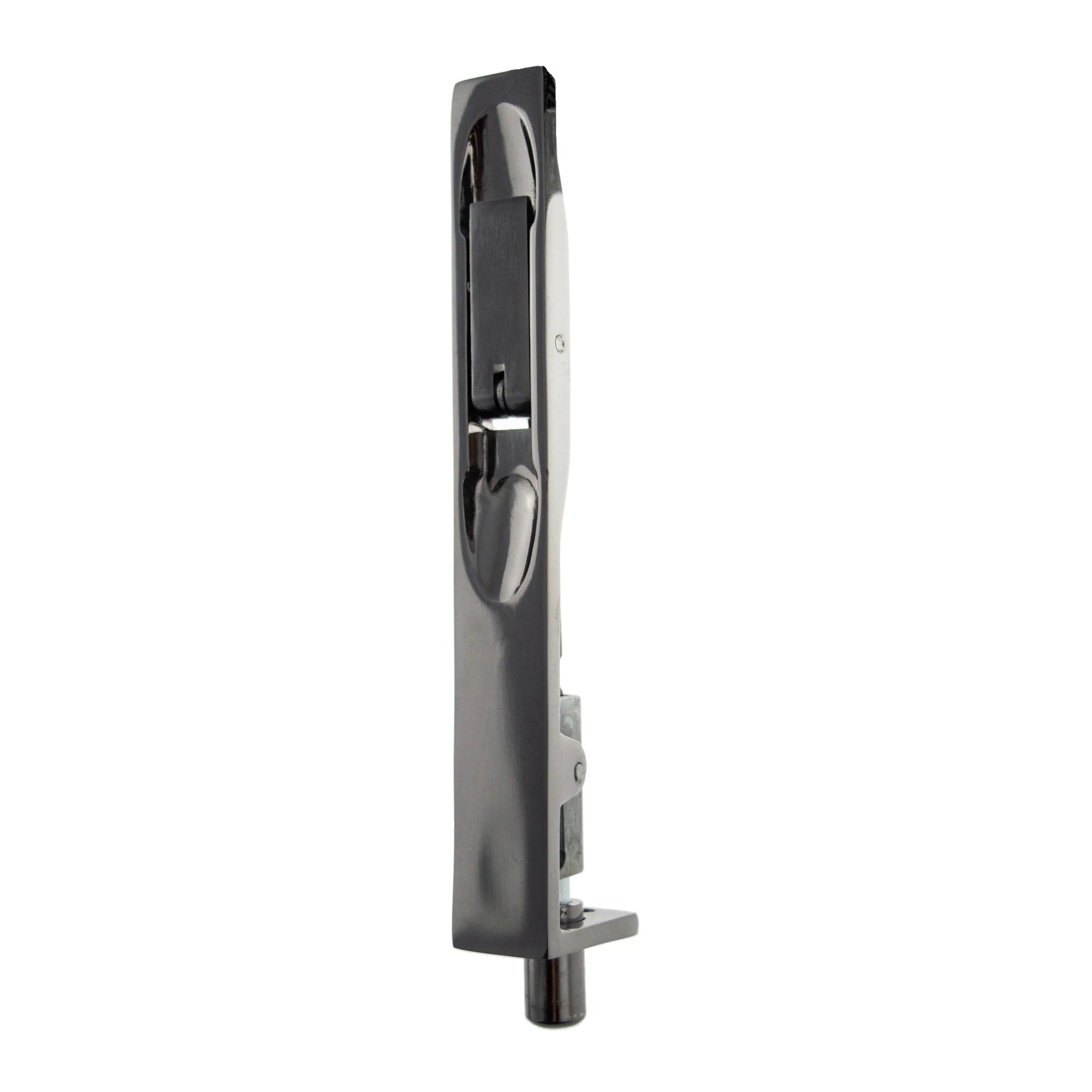 150mm (6'') Lever Action Flush Bolt - Black Nickel