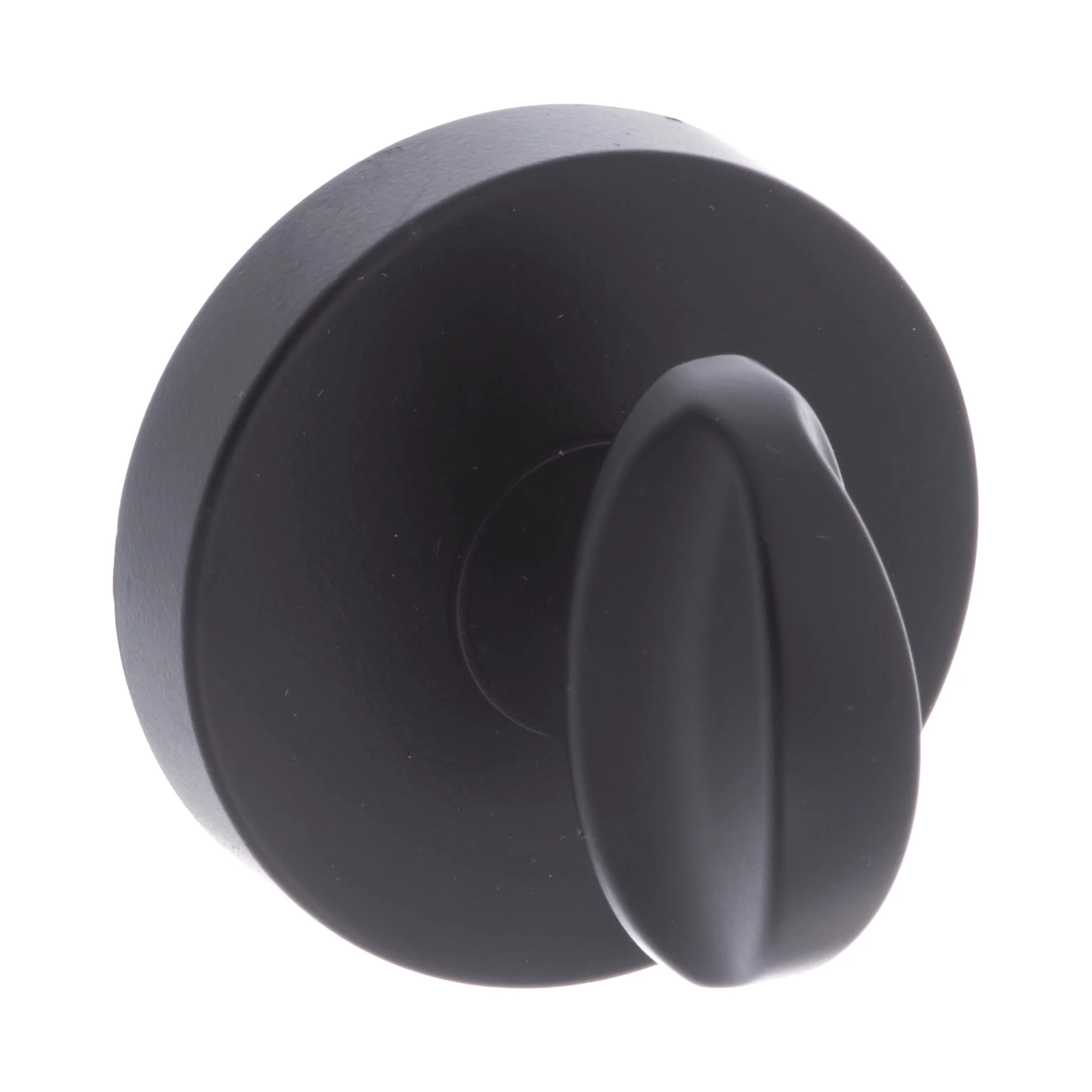 Forme Designer Round WC Turn and Release - Matt Black