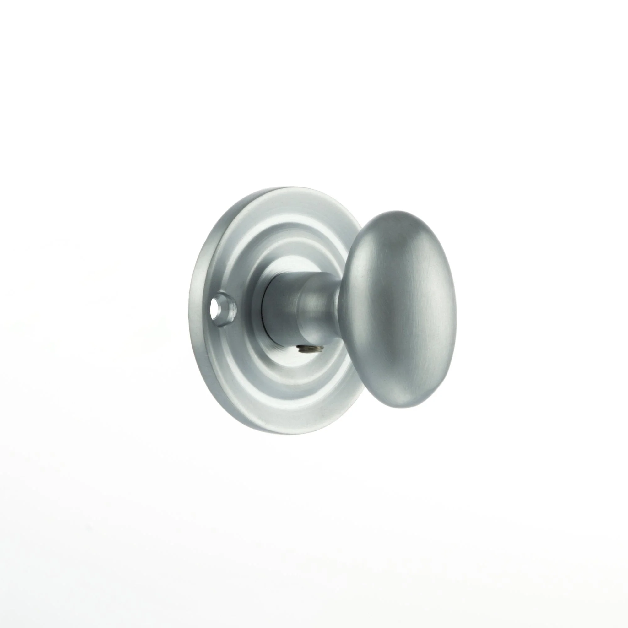 Old English WC Turn and Release Knob - Satin Chrome