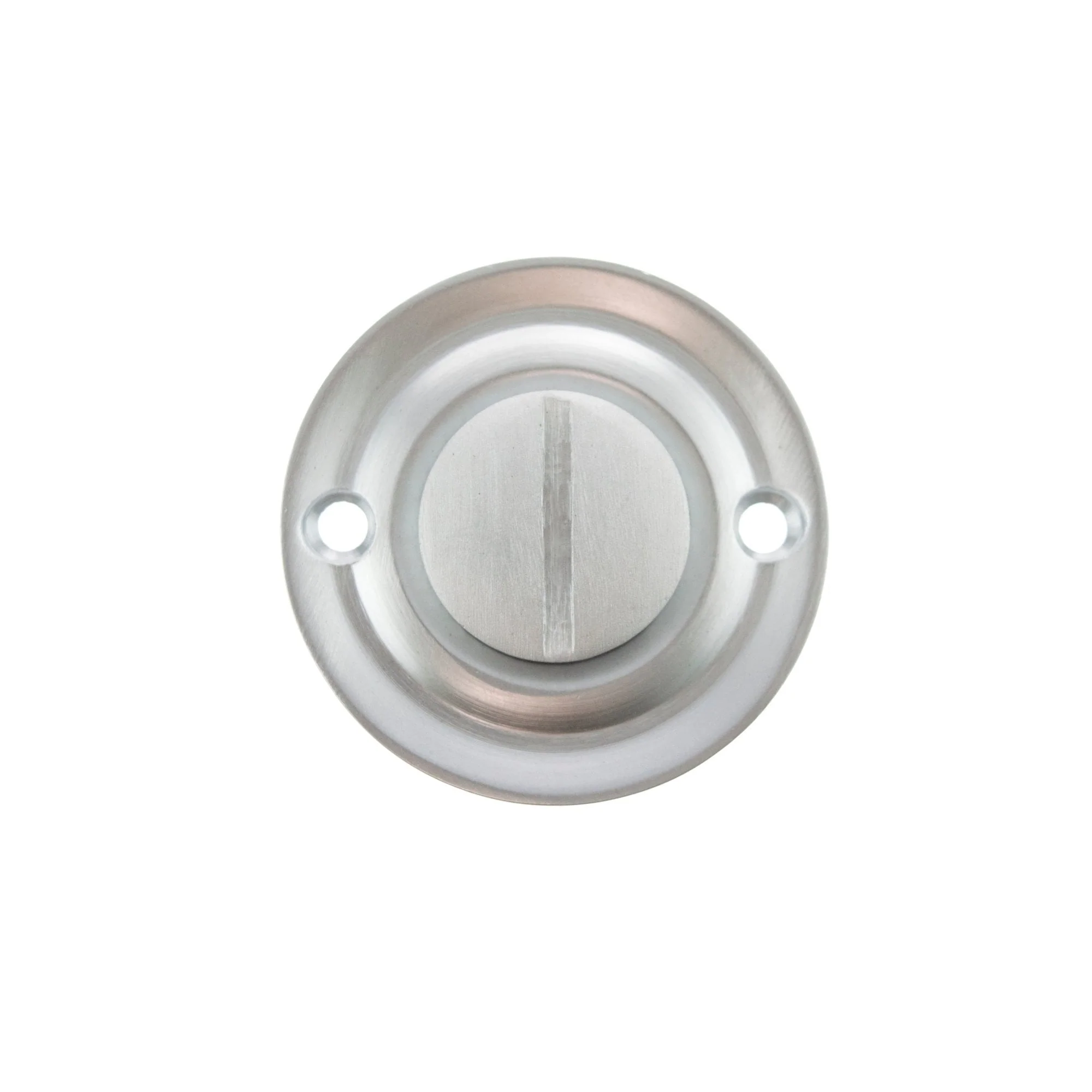 Old English WC Turn and Release Knob - Satin Chrome - Image 2