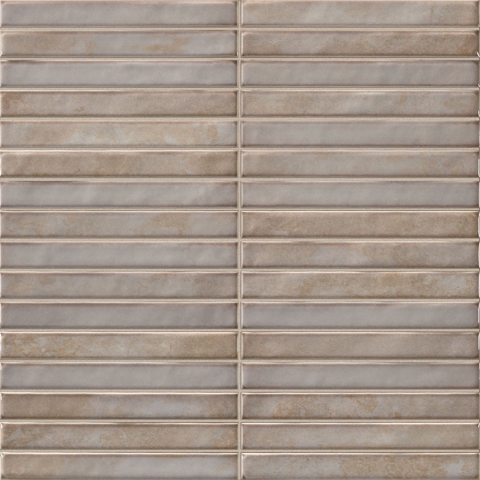Grey Gloss - Elara Smooth Linear Ceramic Wall Tile - Image 2