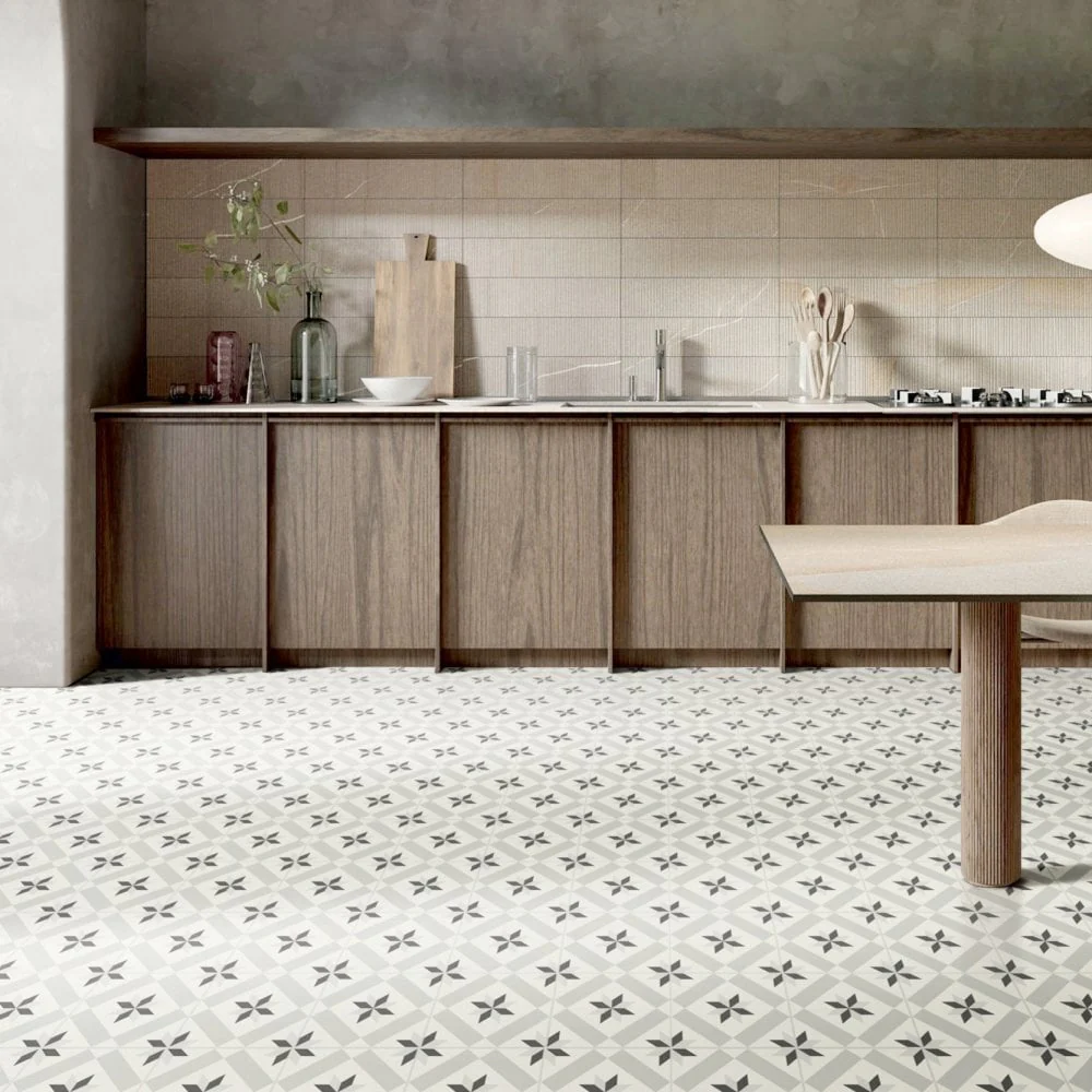 Art Tile - Retro Water-resistant 8mm Laminate Flooring - Image 3