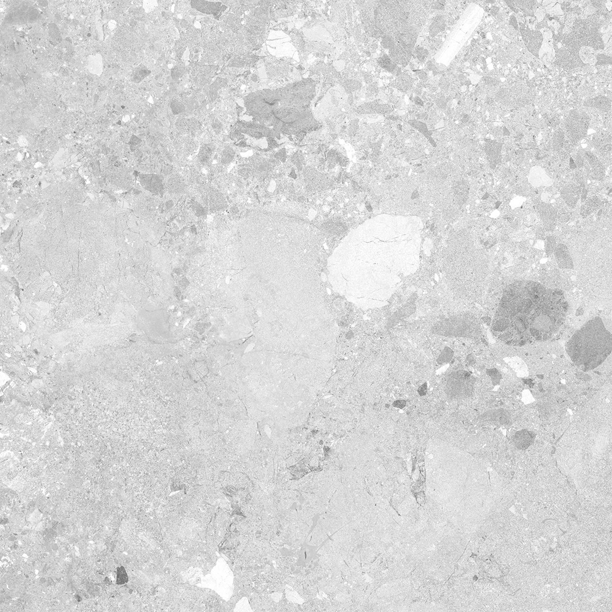 Grey - Terazzia 9mm Matt Tile Sample (P14815) - Image 3