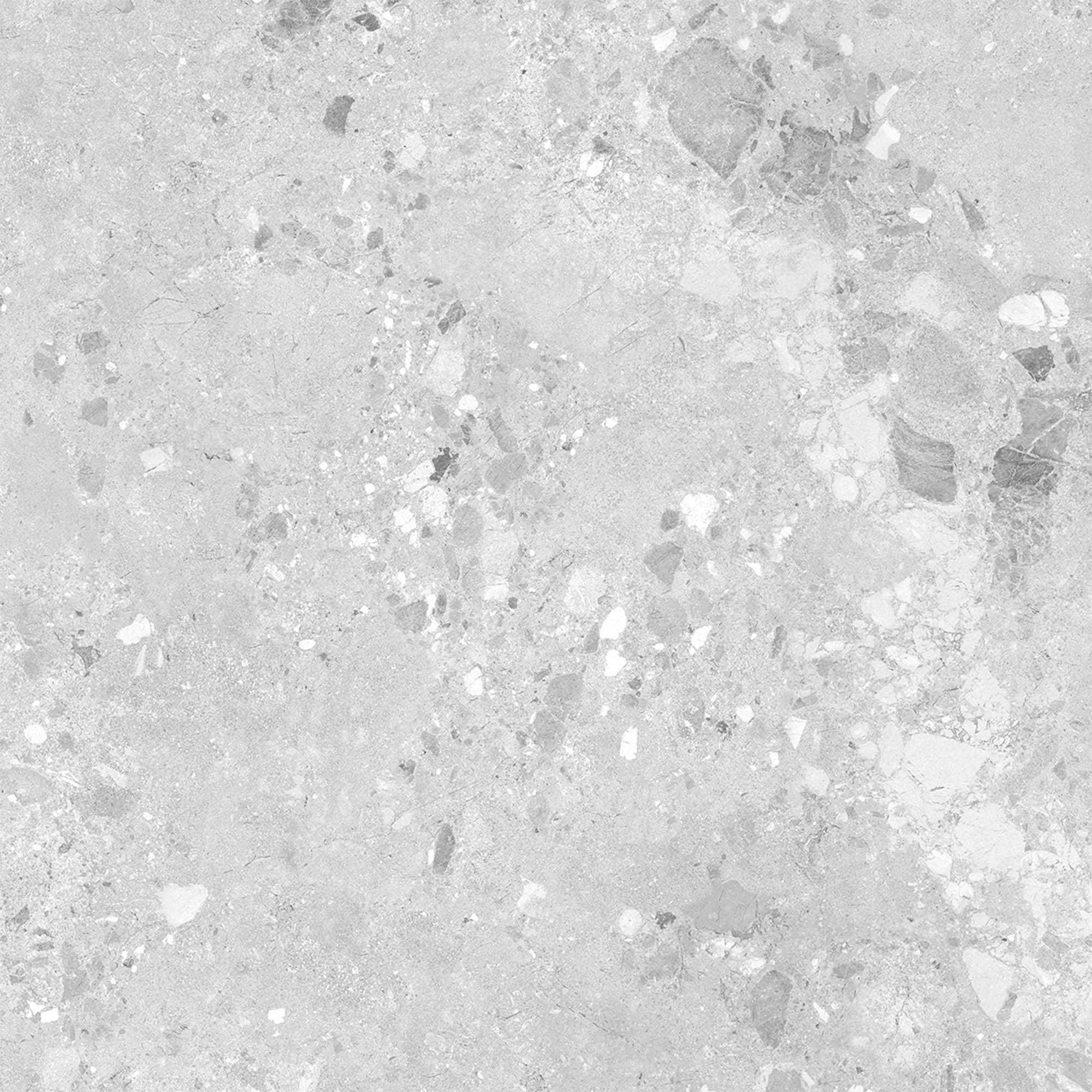 Grey - Terazzia 9mm Matt Tile Sample (P14815) - Image 4