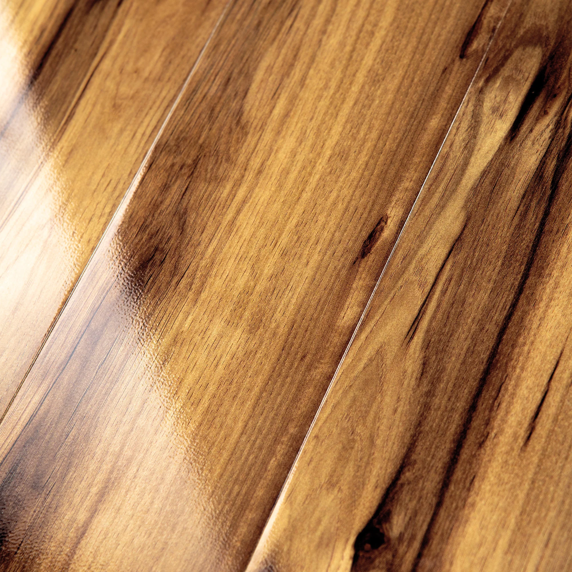 Hickory Bravo - Aqua Pro 8mm High Gloss Laminate Flooring - Image 4