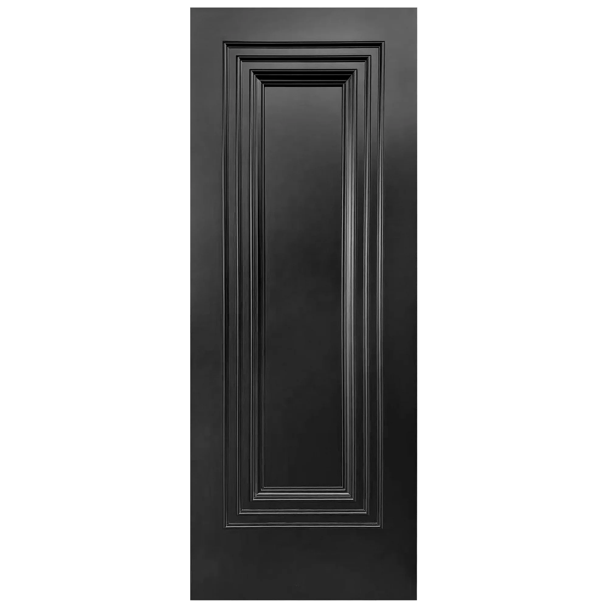 Jet Black Internal Fully Finished Trinity Fire Door - Image 3