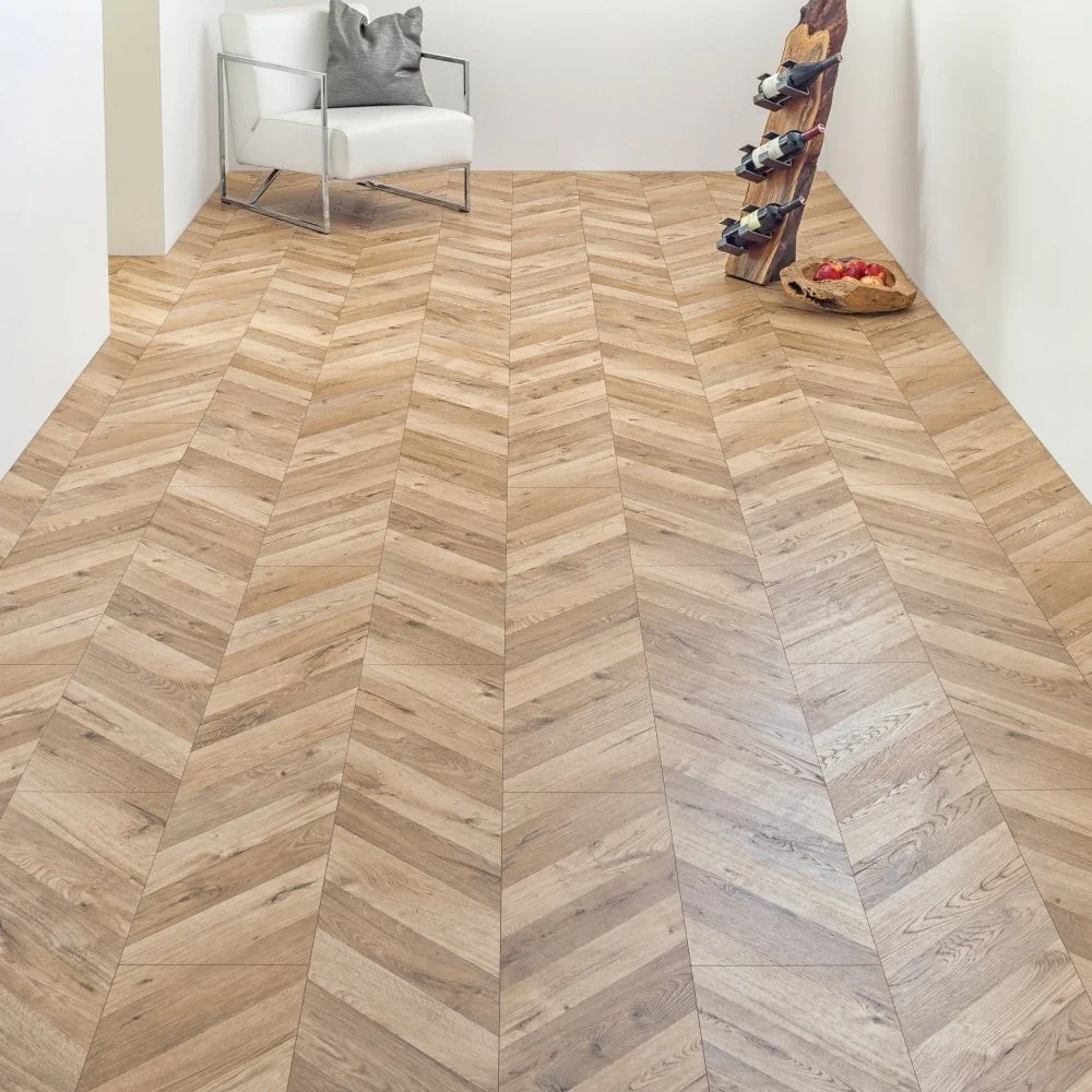 Fortress Rochester - Chevron Parquet 8mm Laminate Flooring - Image 3