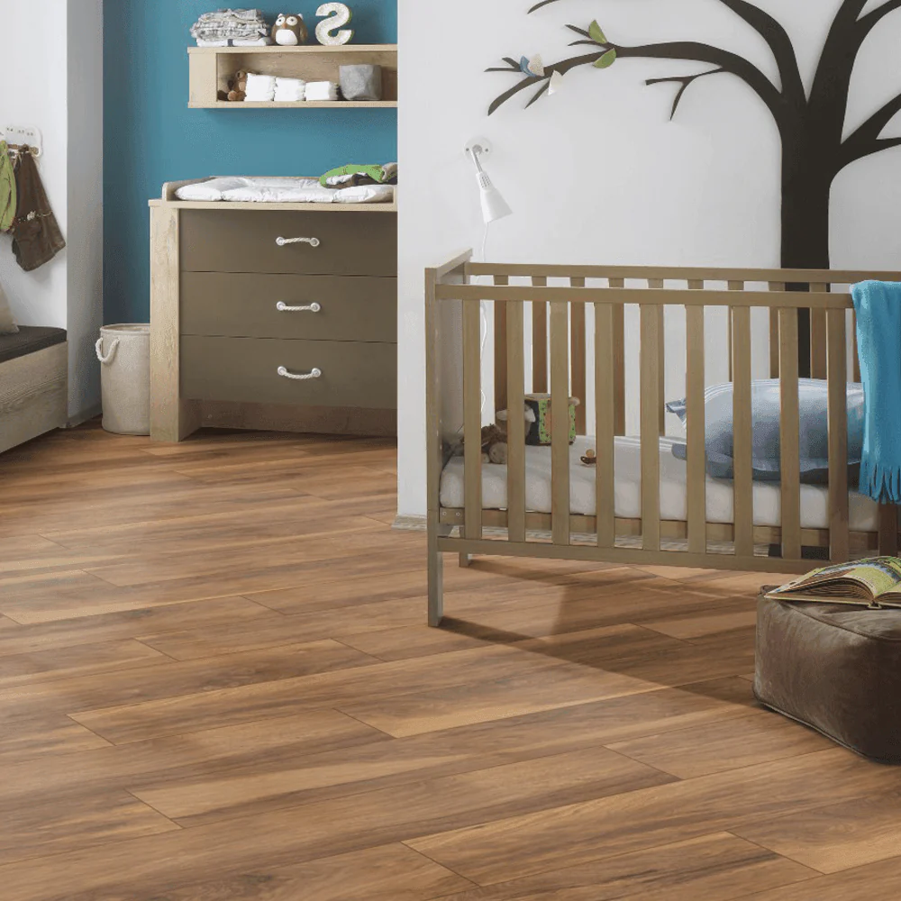 Appalachian Hickory - Atlantic 10mm Handscraped Moisture Resistant Laminate Flooring - Image 3