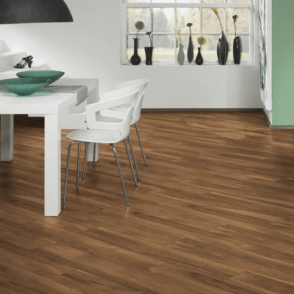 Appalachian Hickory - Atlantic 10mm Handscraped Moisture Resistant Laminate Flooring - Image 4