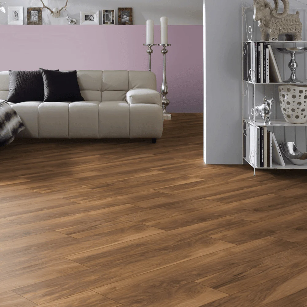 Appalachian Hickory - Atlantic 10mm Handscraped Moisture Resistant Laminate Flooring - Image 6