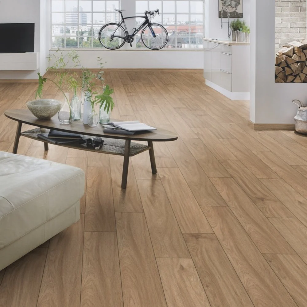 Credenza Oak - Supernatural Classic 8mm Embossed Laminate Flooring - Image 4