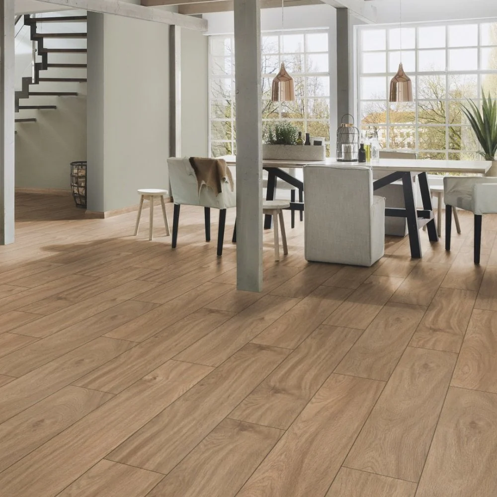 Credenza Oak - Supernatural Classic 8mm Embossed Laminate Flooring - Image 6