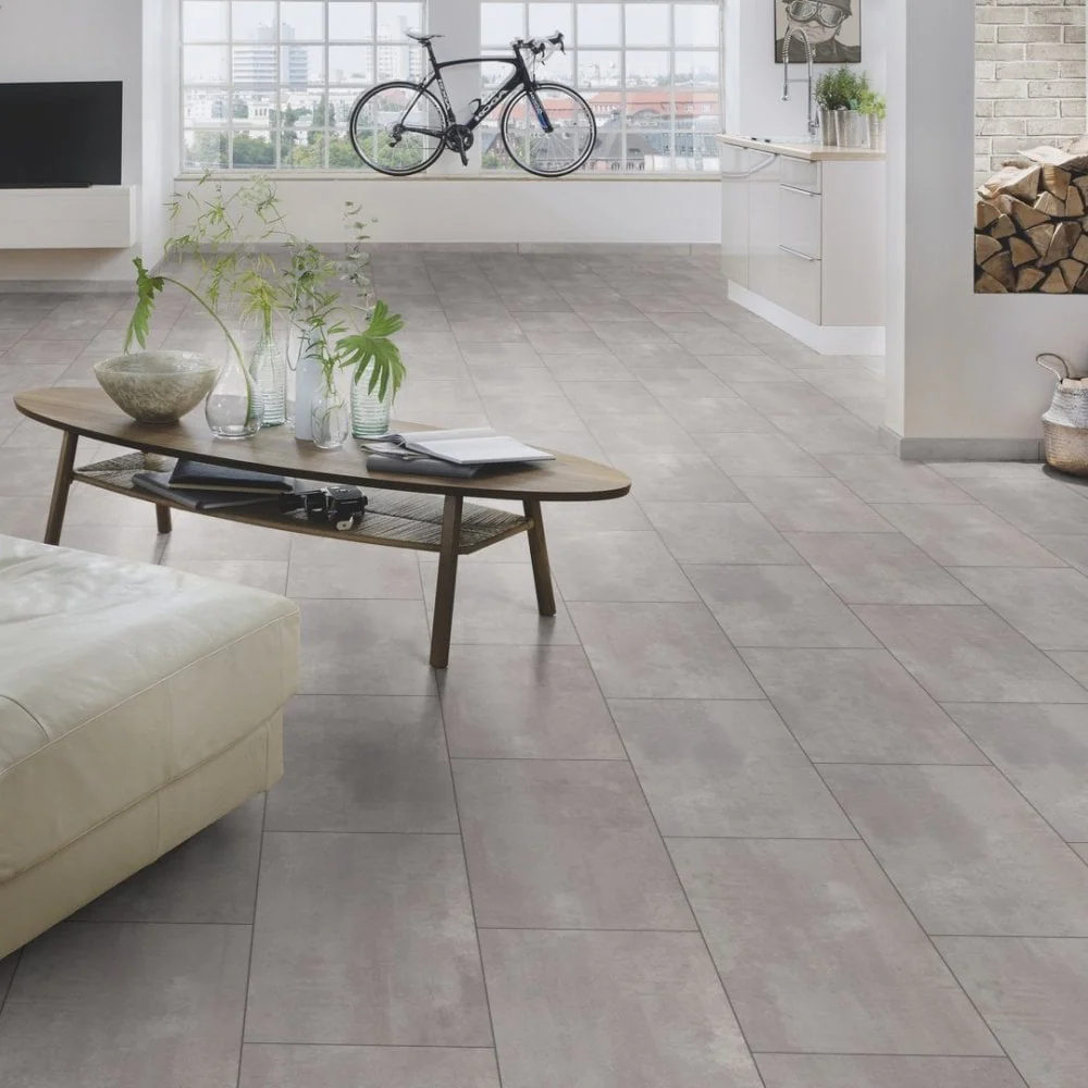 Pearl Grey - Atlantic 8mm Moisture Resistant Laminate Flooring - Image 3
