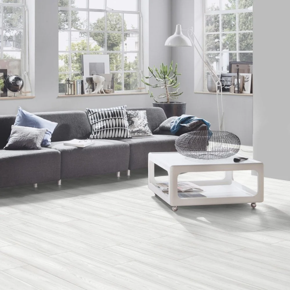 Virgin Scandi Larch - Atlantic 10mm Handscraped Moisture Resistant Laminate Flooring (122471) - Image 5