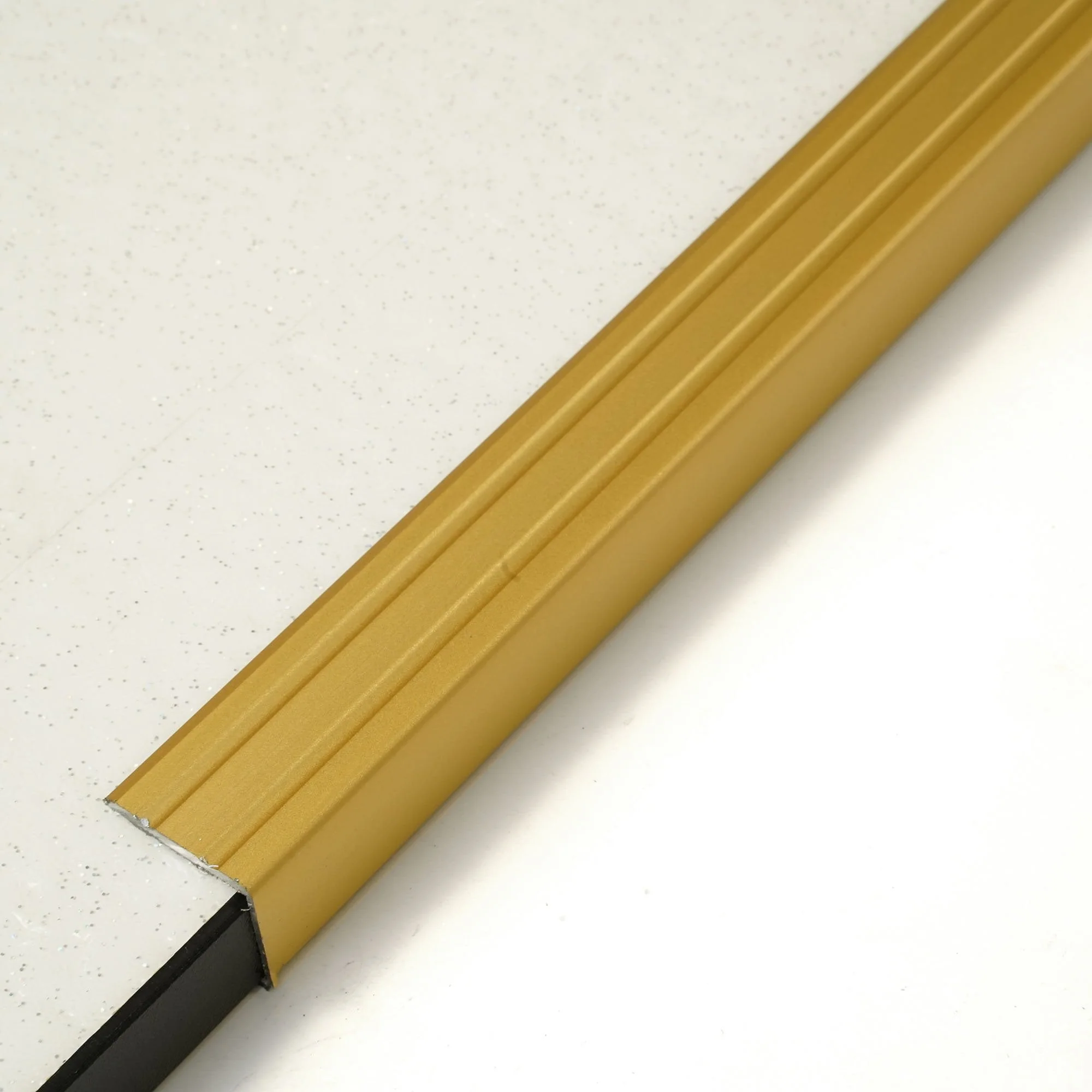 Polished Gold - 900mm Self-Adhesive Stair Nosing Door Profile