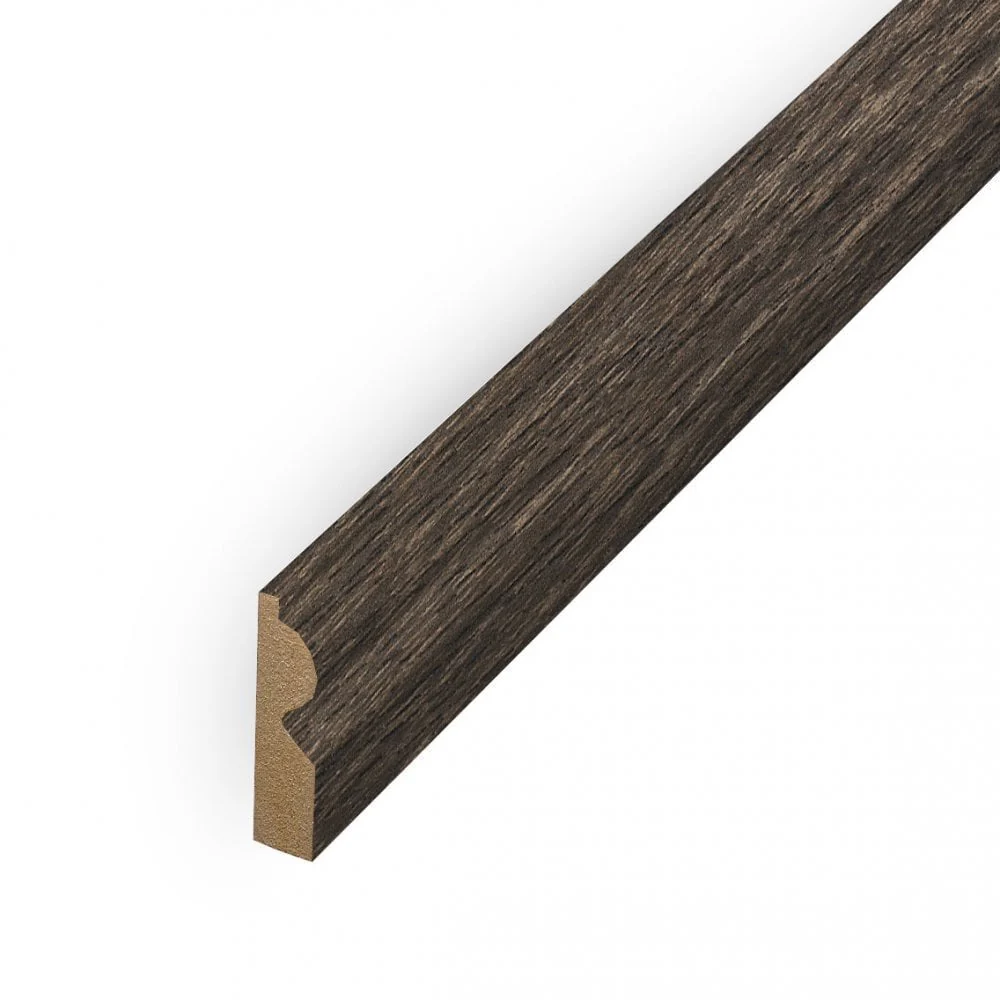 Walnut - 2.4m Torus Laminate Skirting Board - Image 3