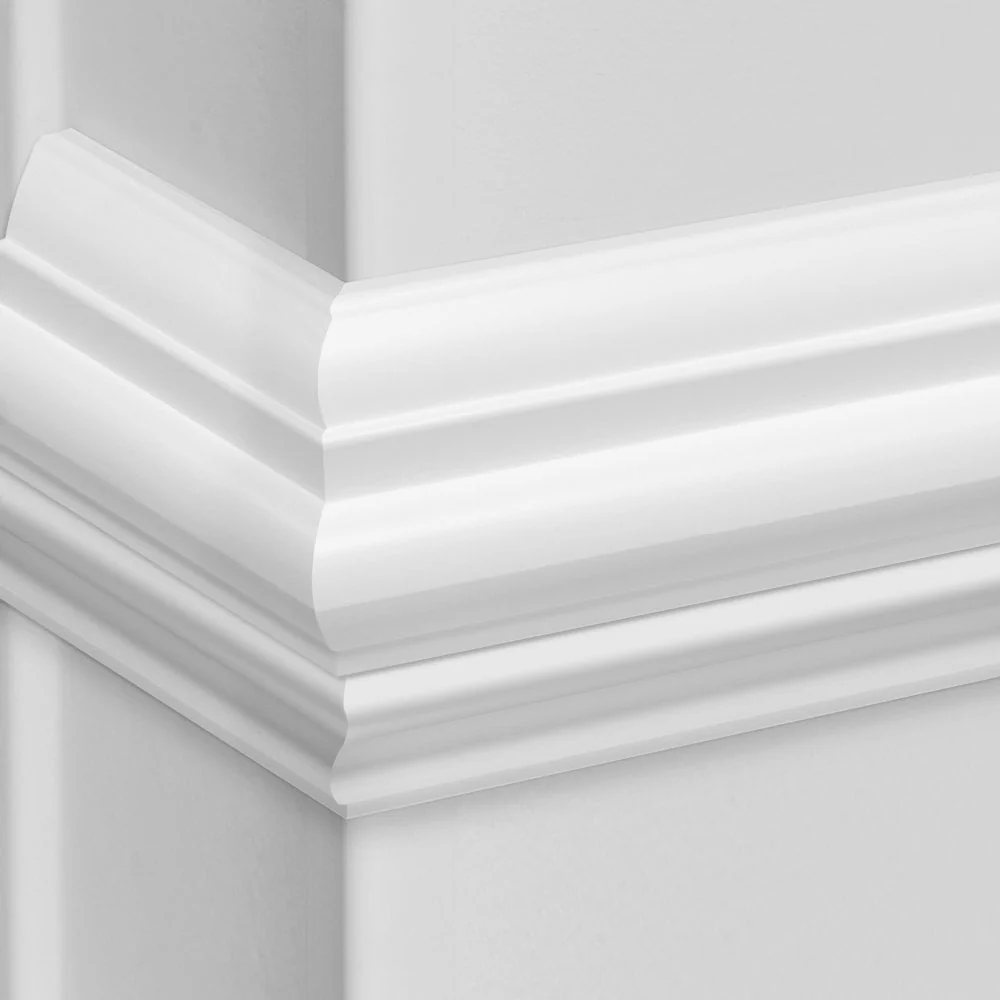 2.4m White Painted Dado Rail 27mm x 77mm - Image 2