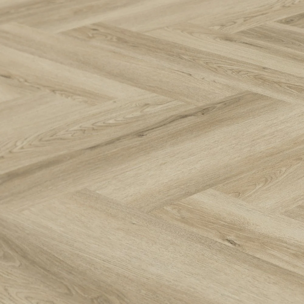 Beaumont Oak - Luxe Vision Herringbone 5mm Embossed Purecoat Rigid Core Vinyl Flooring - Image 3