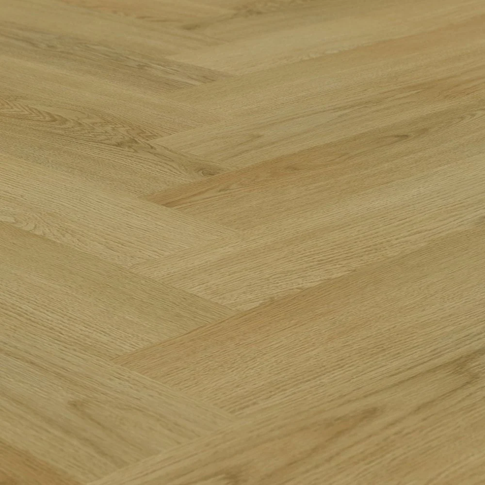 Chestermere Oak - Luxe Vision Herringbone 5mm Embossed Purecoat Rigid Core Vinyl Flooring - Image 3