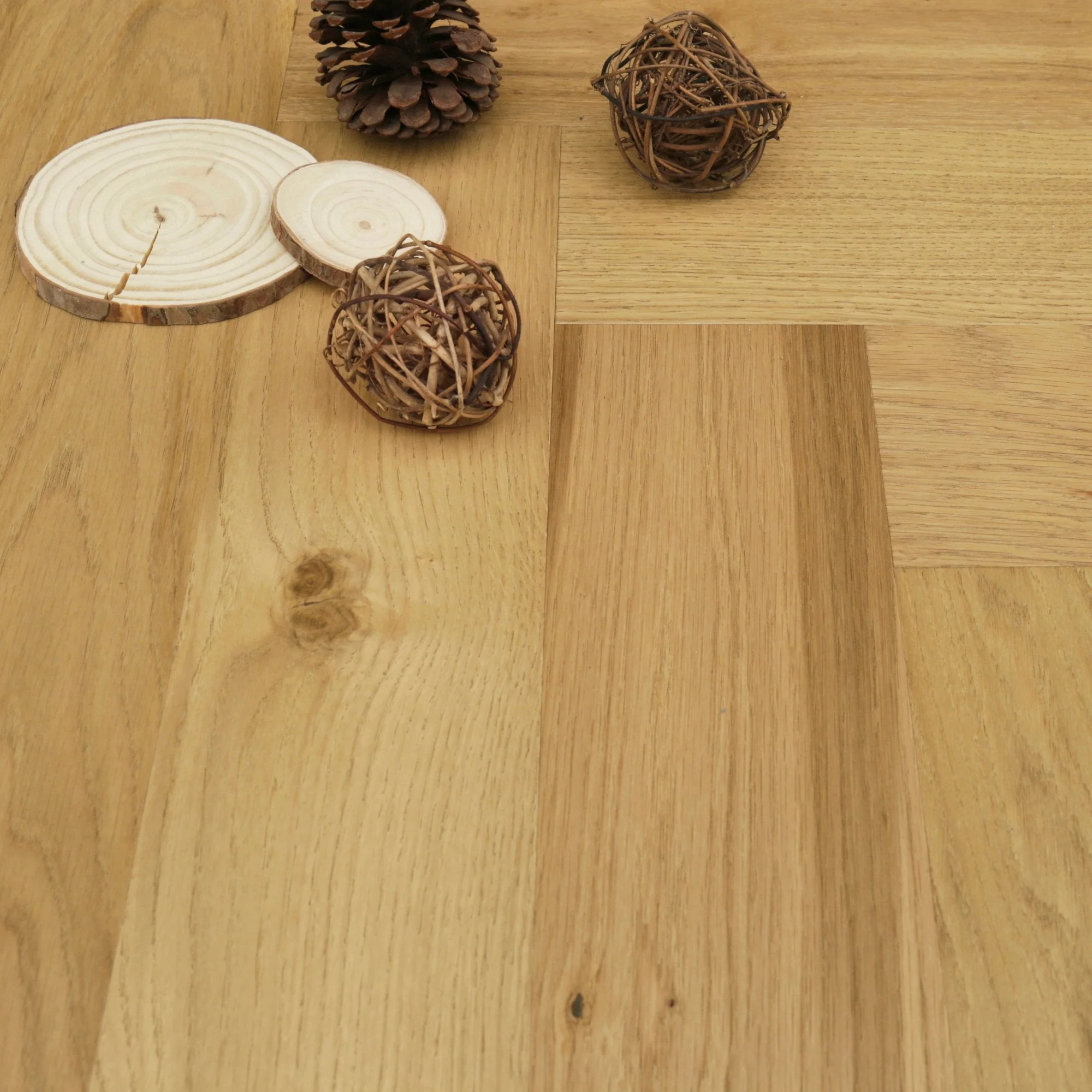 Country Oak Herringbone - HydroShield Engineered Waterproof Real Wood Flooring - Image 3