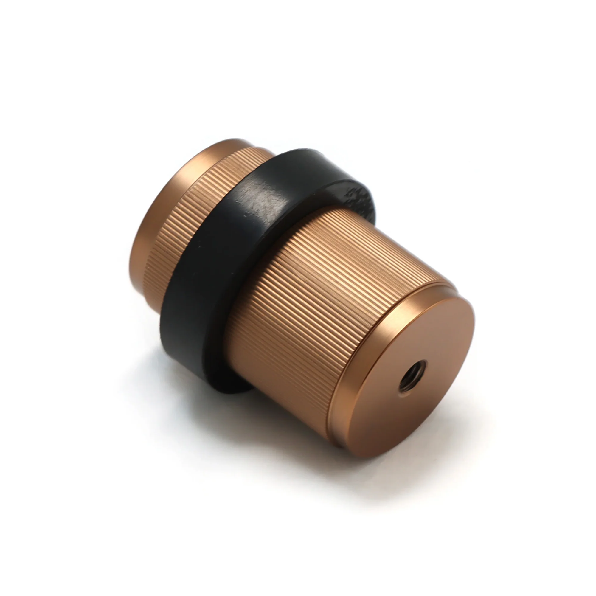 Fluted Round Door Stopper - Rose Gold - Image 4