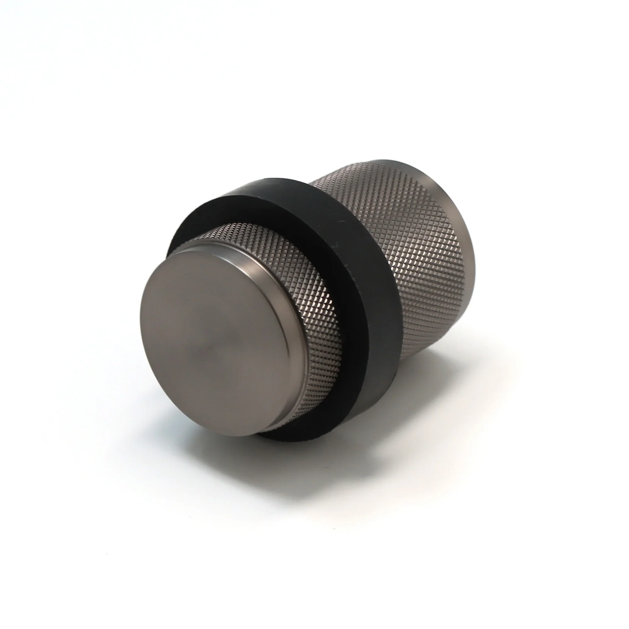 Knurled Round Door Stopper - Gun Metal - Image 4