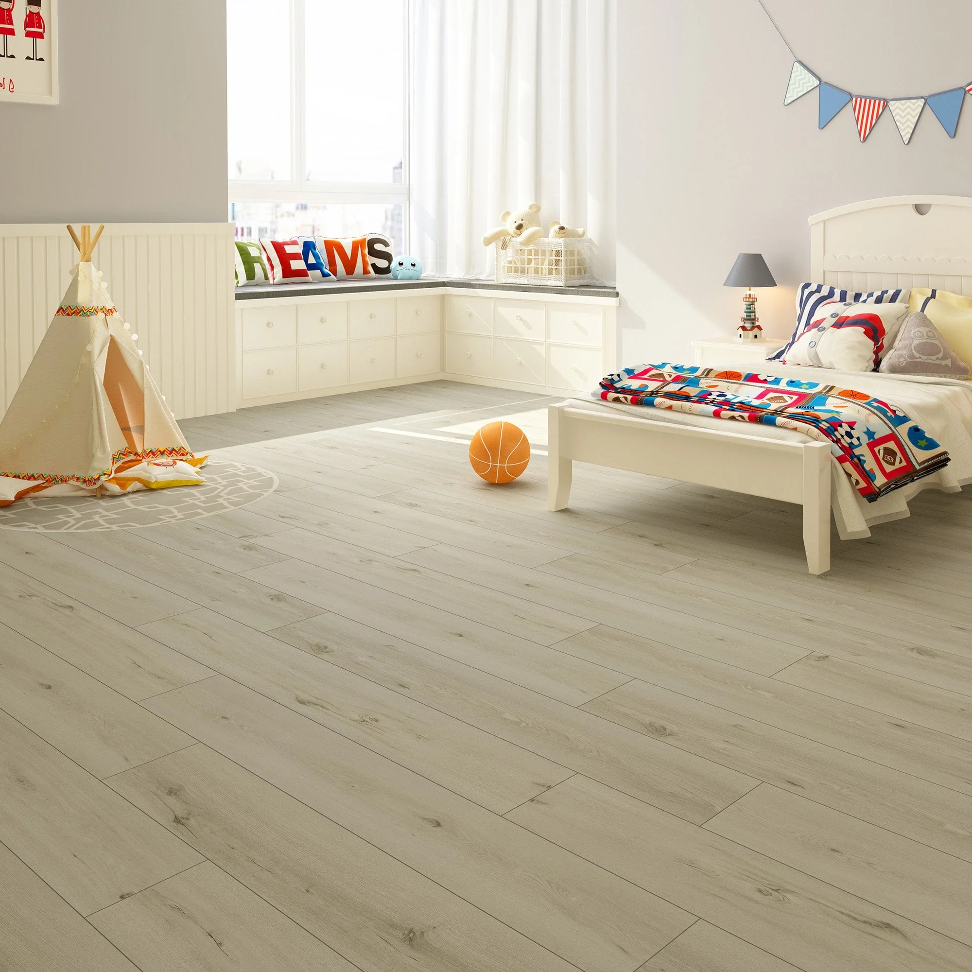 Melville Oak - Prime Plus 5mm Embossed Purecoat Rigid Core Vinyl Flooring