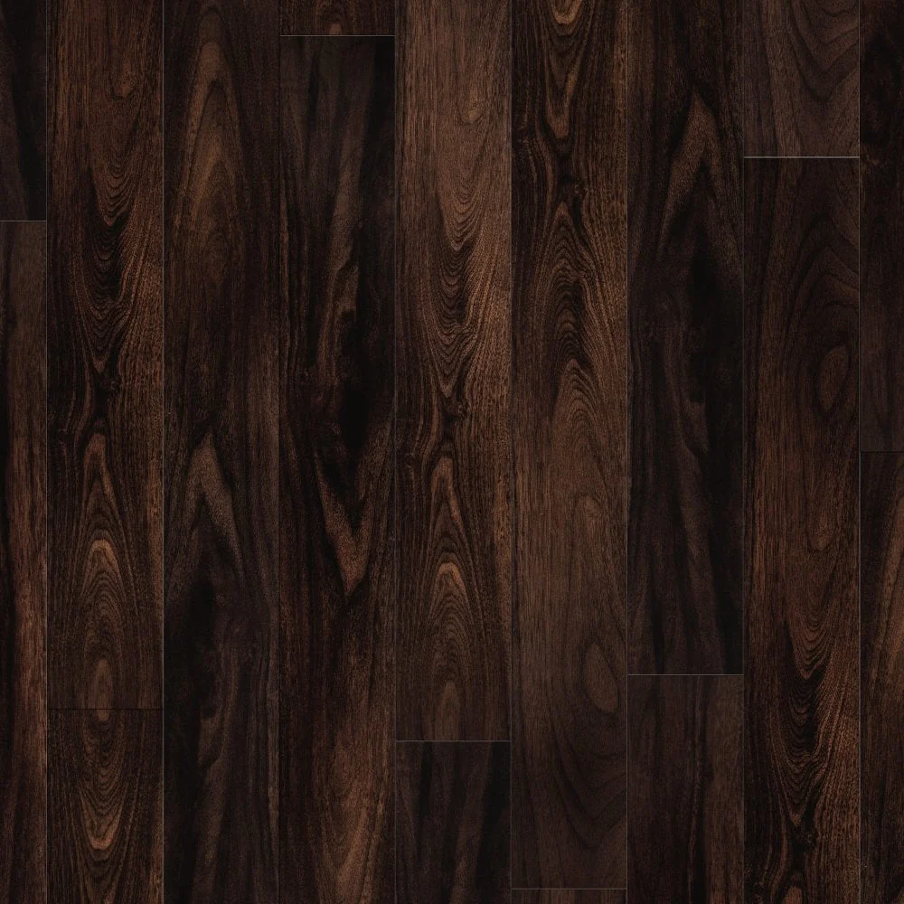 Rich Walnut - Glamour 12mm High Gloss Laminate Flooring - Image 2