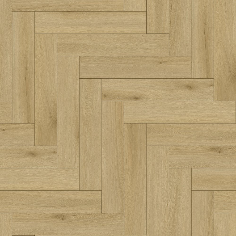 Vancouver Oak - Foundation Herringbone LVT 5mm Anti-Microbial UV Coated Rigid Core Vinyl Flooring - Image 2