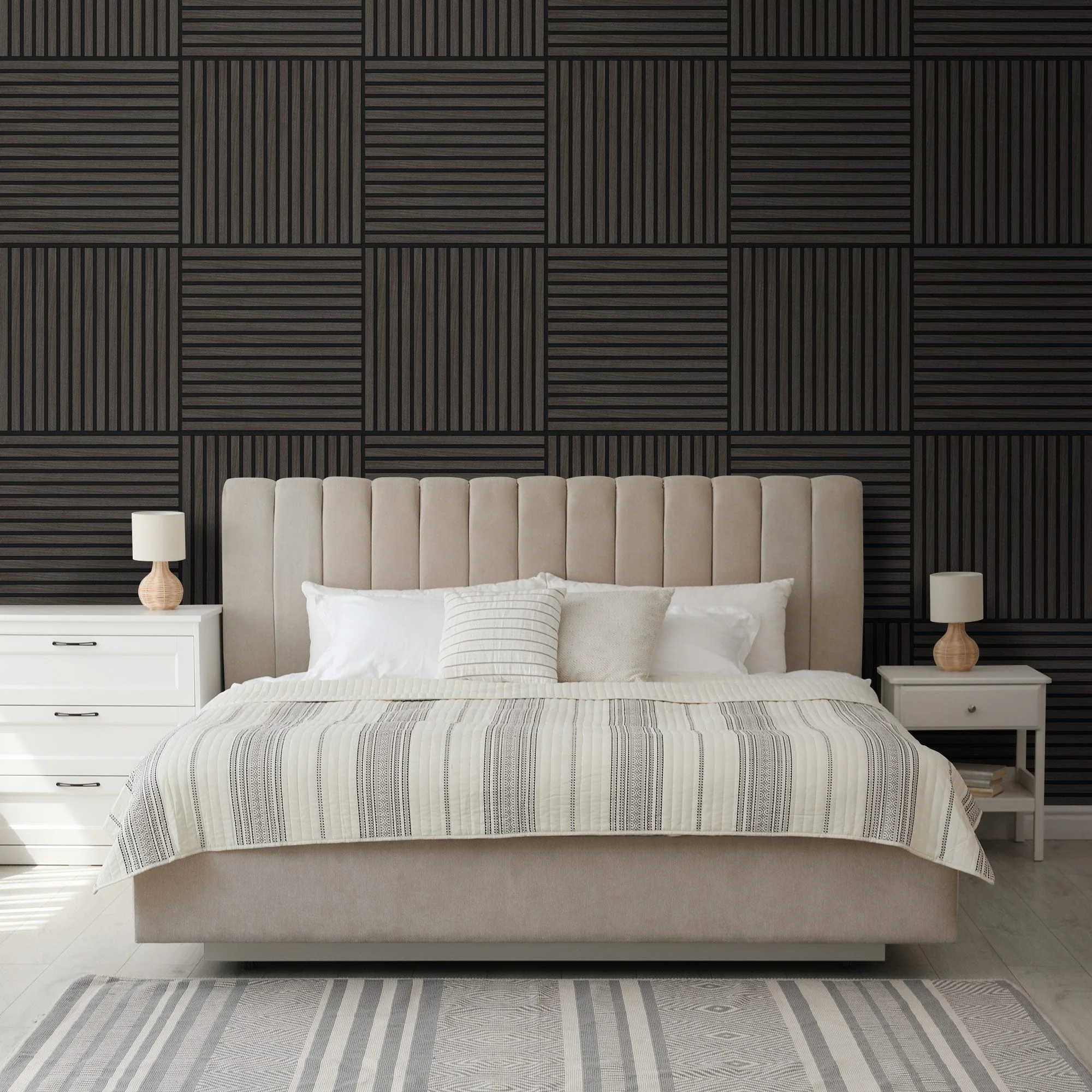 Dark Grey - Elevation Acoustic 20mm Fully Finished Wall Panelling - Image 5