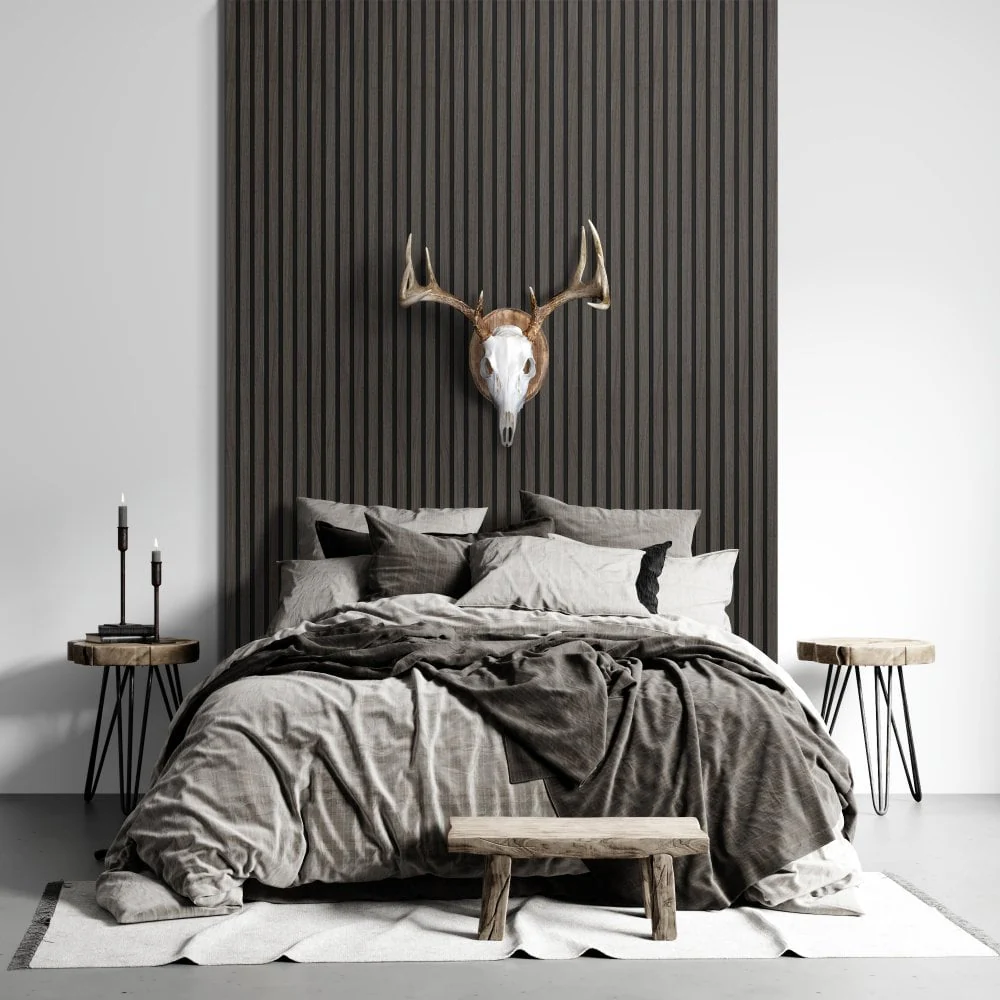 Dark Grey - Elevation Acoustic 20mm Fully Finished Wall Panelling - Image 7