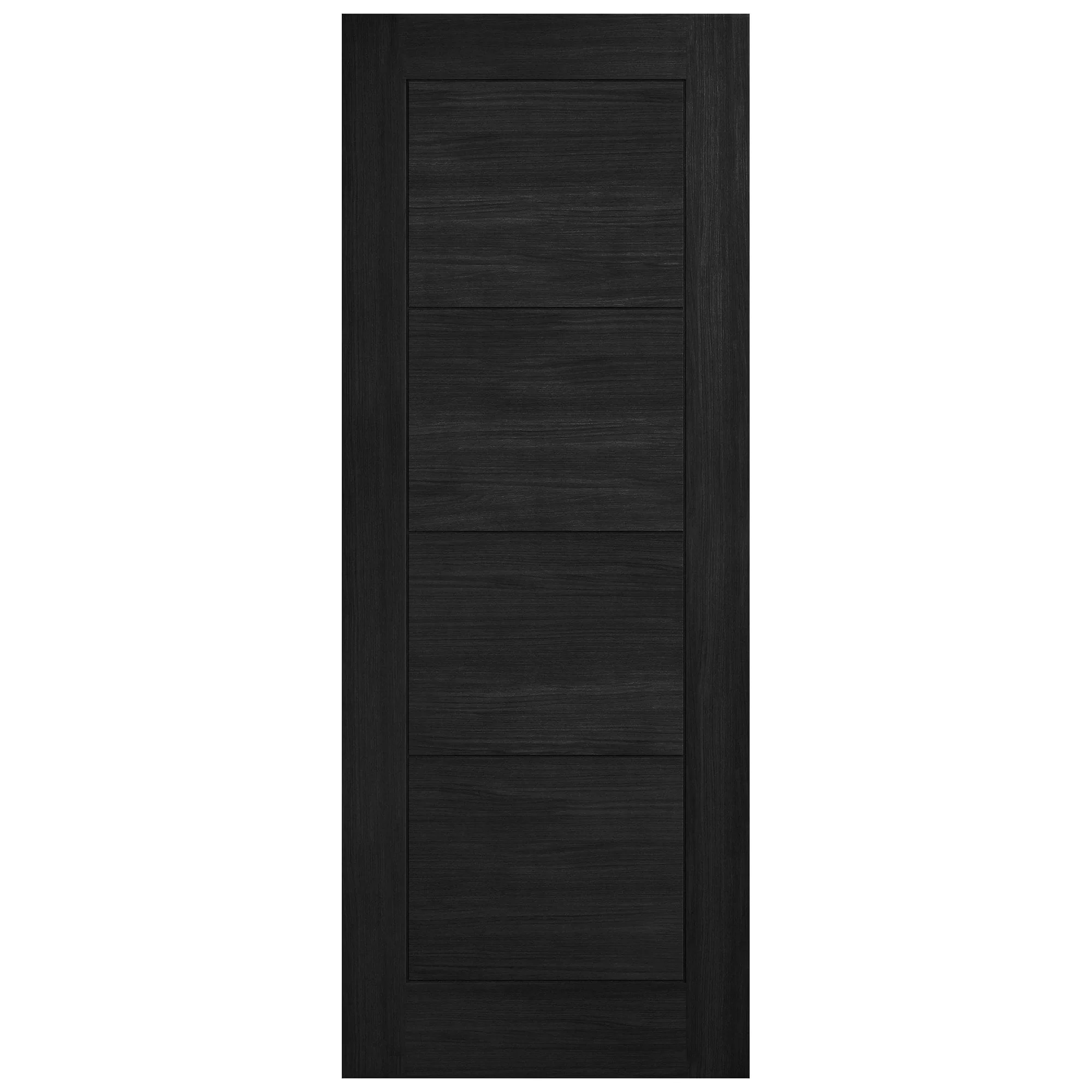 Black Fully Internal Finished Endure Laminate Ladder FD30 Fire Door - Image 3