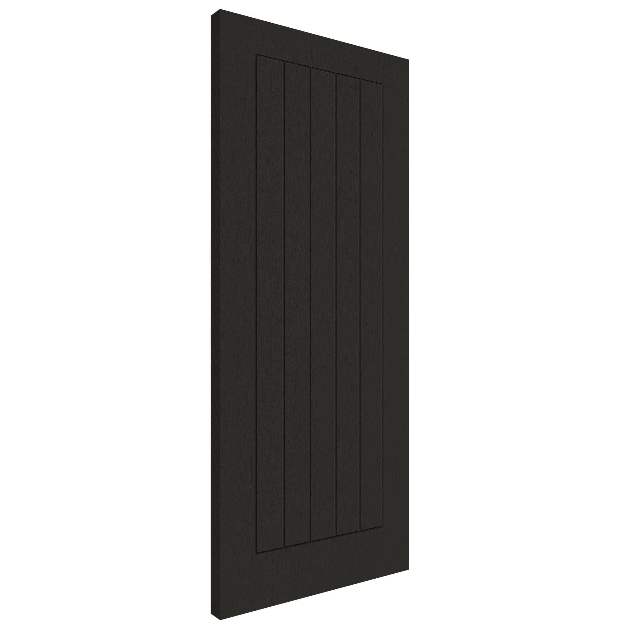 Black Internal Fully Finished Oak Farley Door - Image 2