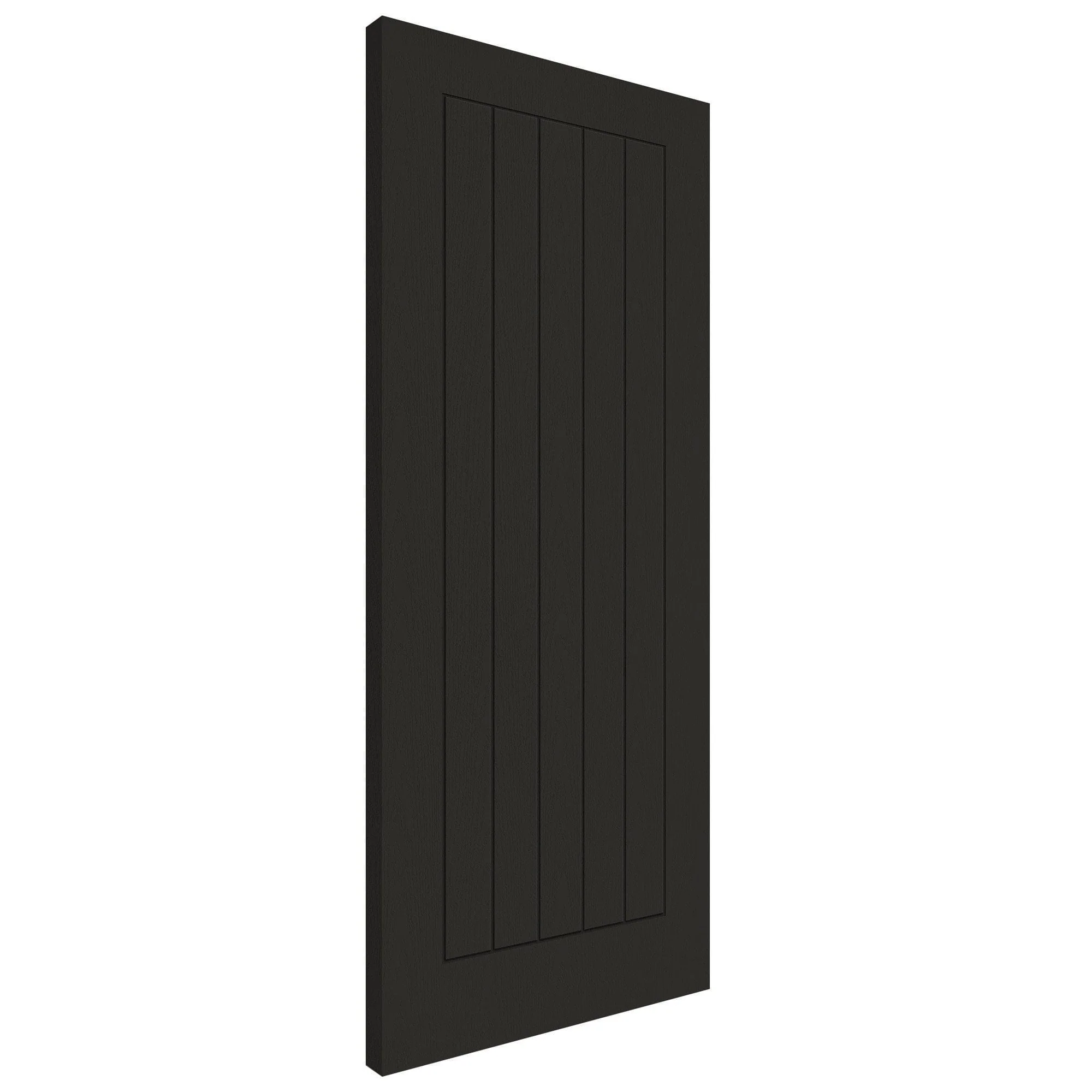 Black Internal Fully Finished Oak Farley Made-to-Measure Door - Image 2