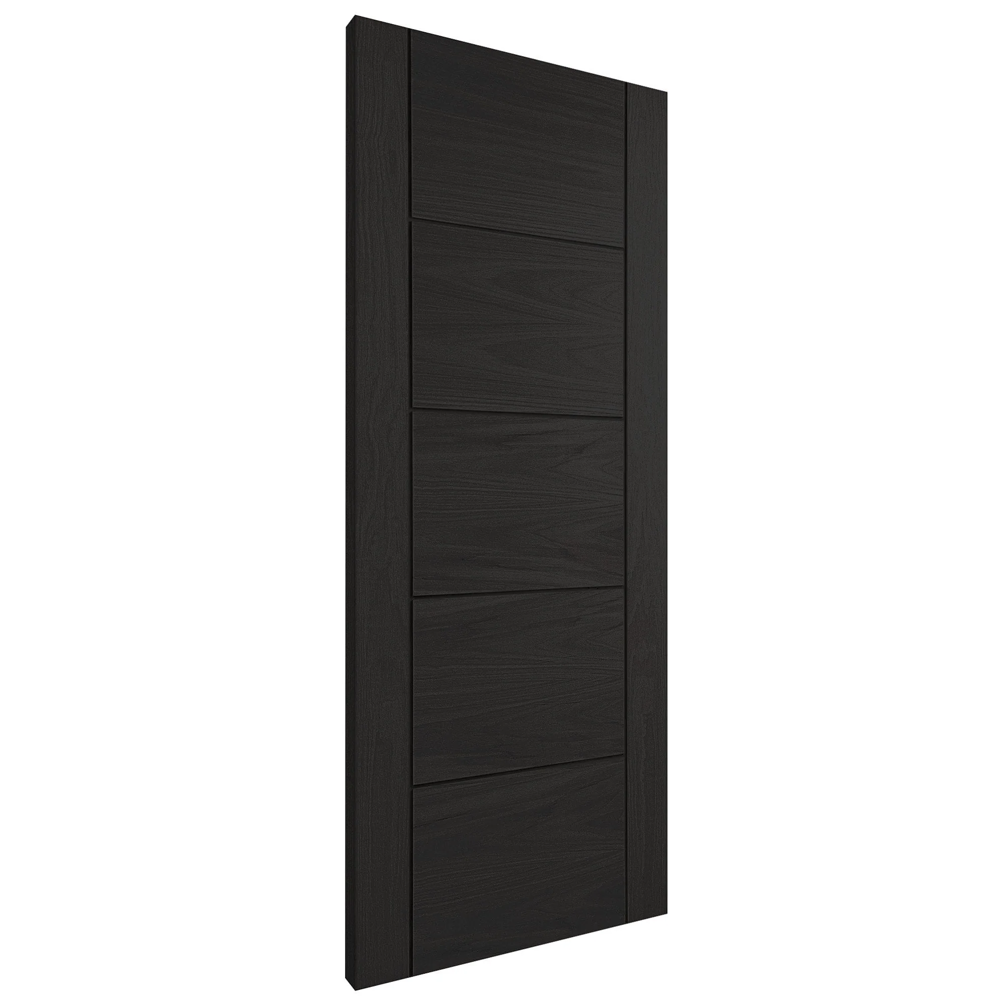 Black Internal Fully Finished Oak Parma Door - Image 2