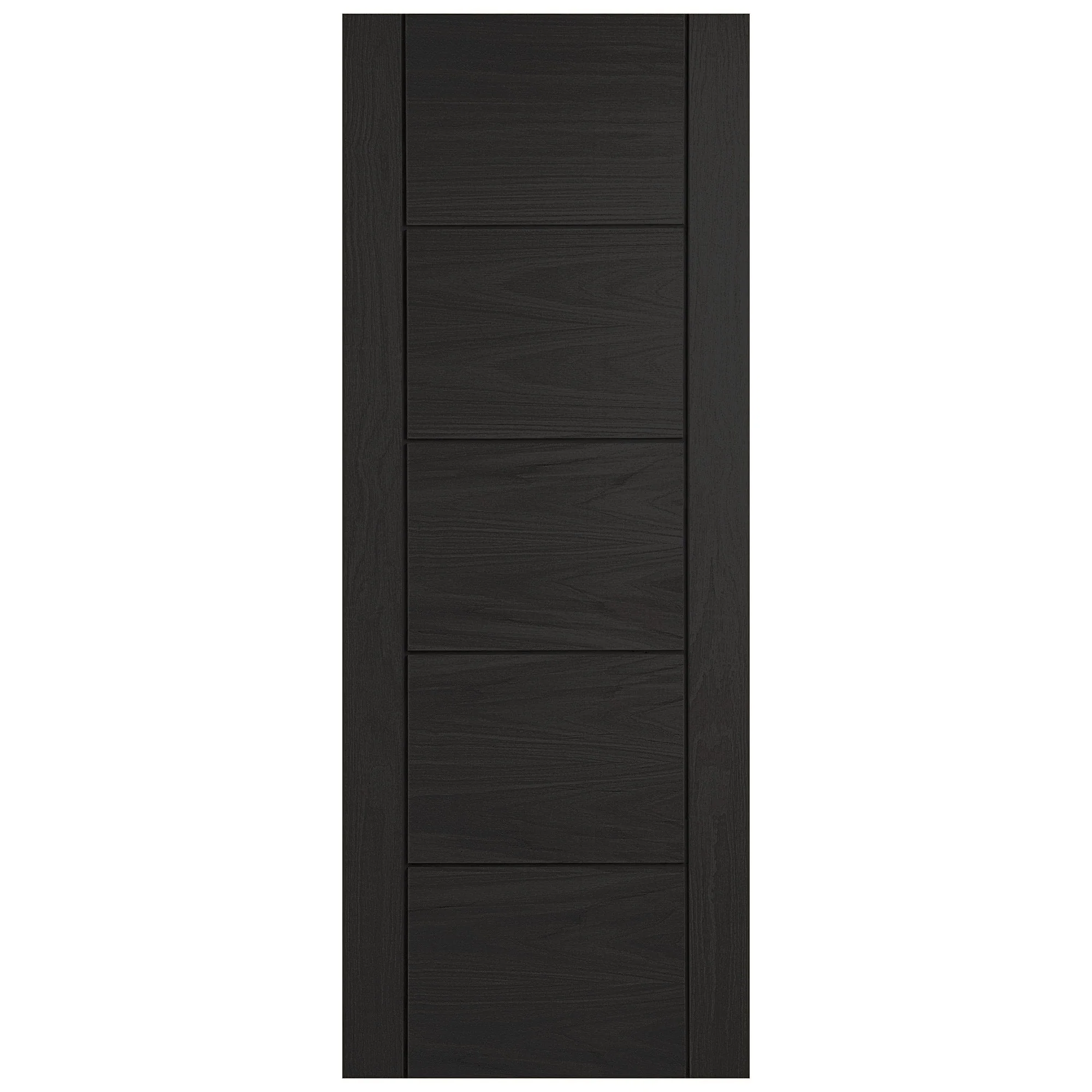 Black Internal Fully Finished Oak Parma Door - Image 3