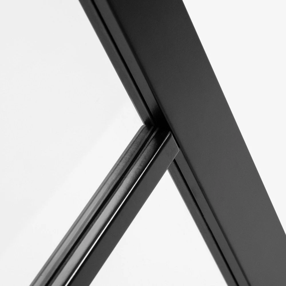 Jet Black Internal Fully Finished Industrial Studio 8 Light Clear Glass Made-to-Measure Door - Image 5
