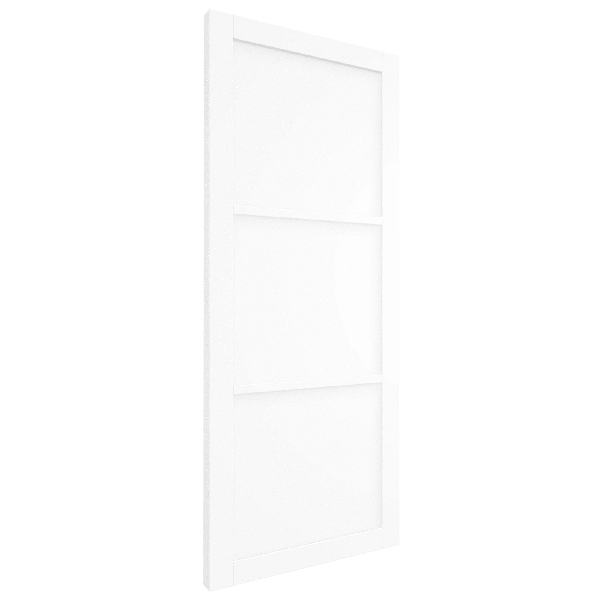 Internal Primed Studio Industrial 3 Panel Door - Image 2