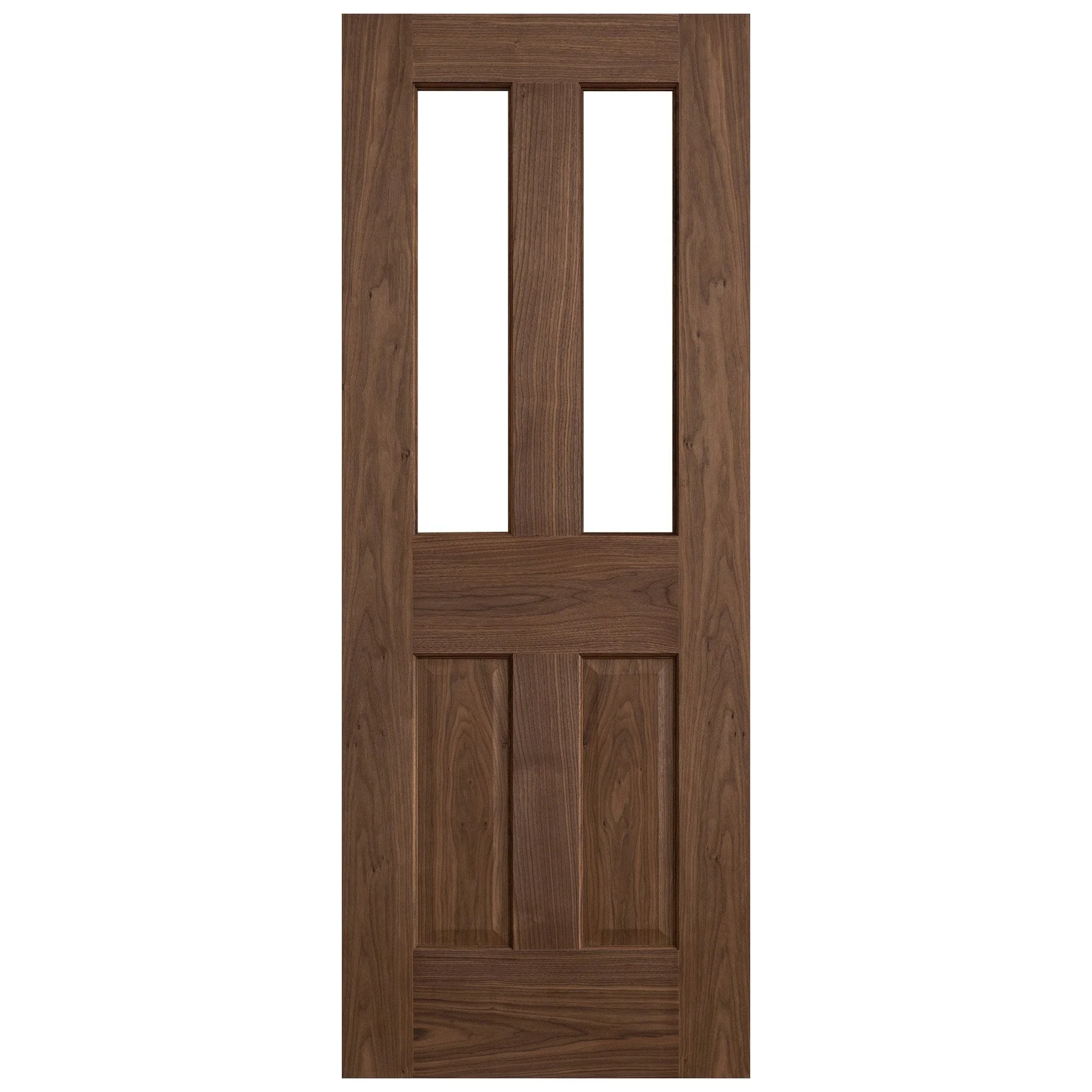Internal Walnut Fully Finished 1 Light Victorian Door - Image 2