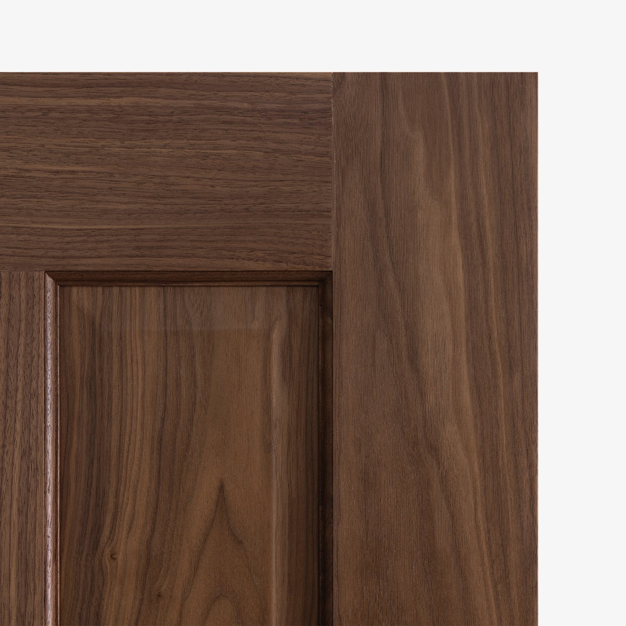 Internal Walnut Fully Finished 4 Panel Victorian Door - Image 4