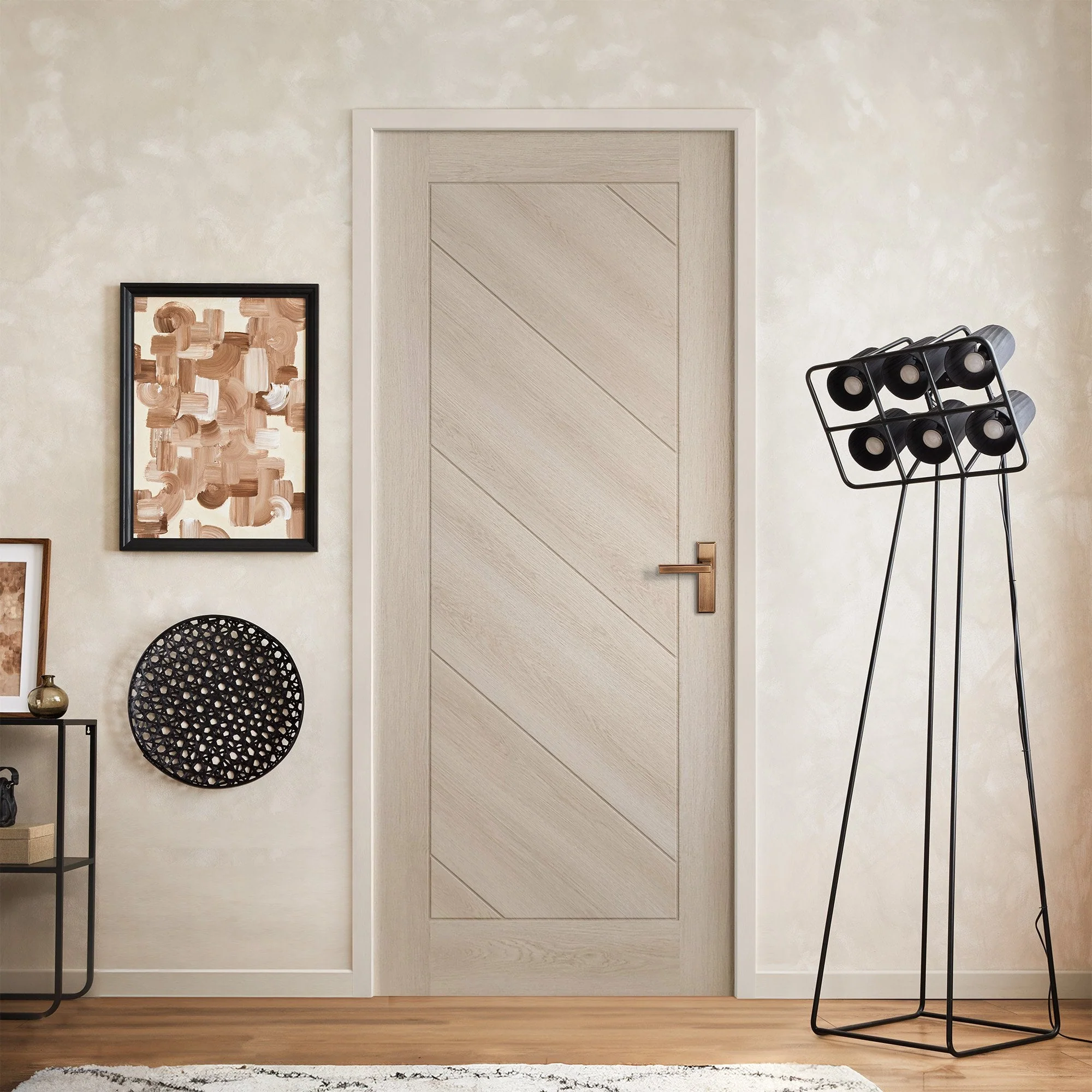 Ivory Fully Finished Internal Endure Laminate Stockholm Door