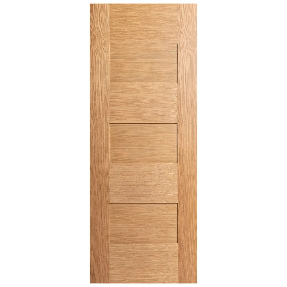Oak Internal Fully Finished Edison 7 Panel Door - Image 3