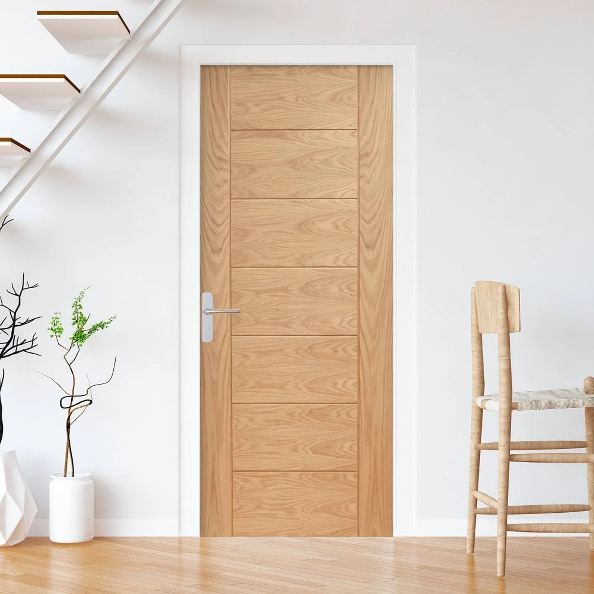 Oak Internal Fully Finished Pedrena Made-to-Measure Door