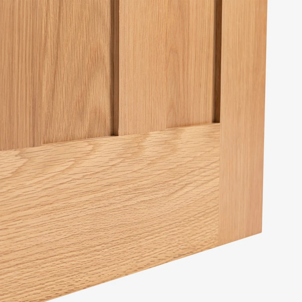 Oak Internal Fully Finished Stamford 5 Panel FD30 Fire Door - Image 5