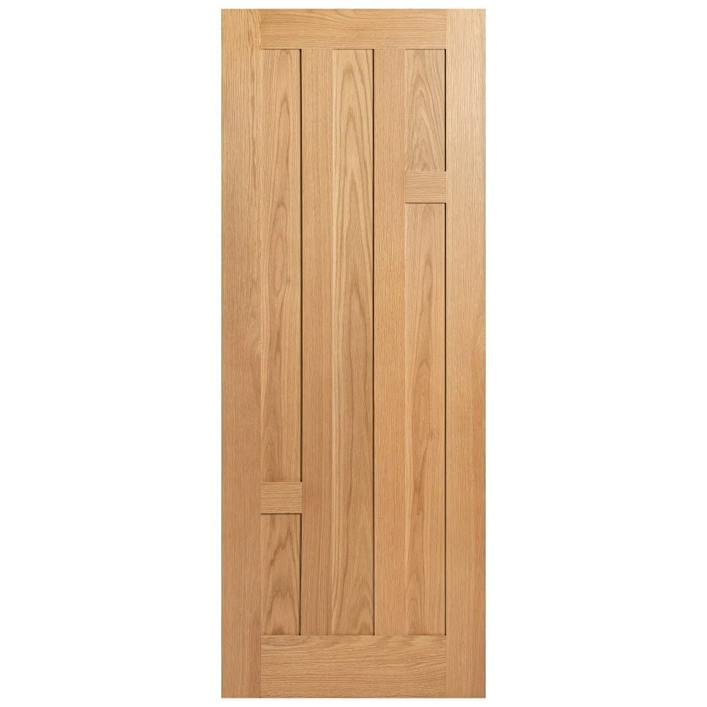 Oak Internal Fully Finished Stamford 5 Panel Made-to-Measure Door - Image 3