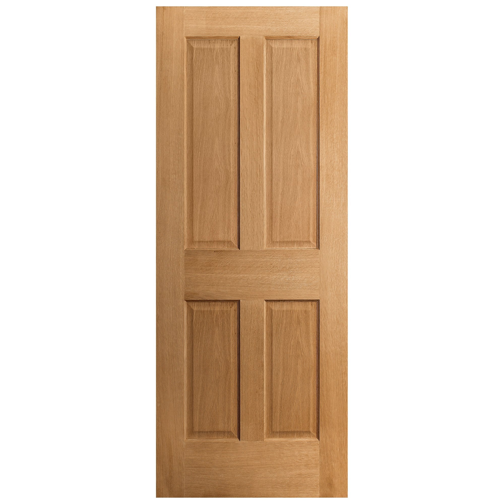 Oak Internal Fully Finished Victorian Made-to-Measure FD30 Fire Door - Image 3