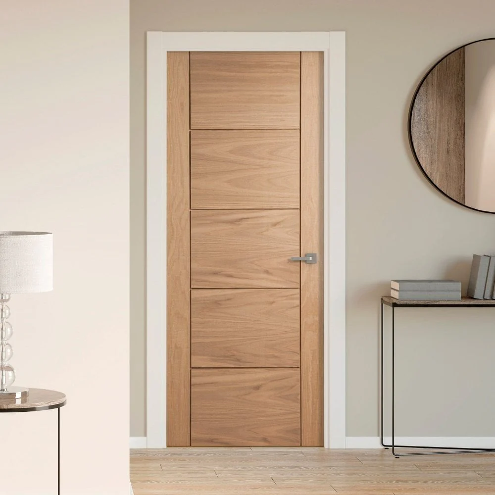 Oak Internal Unfinished Parma Made-to-Measure FD30 Fire Door