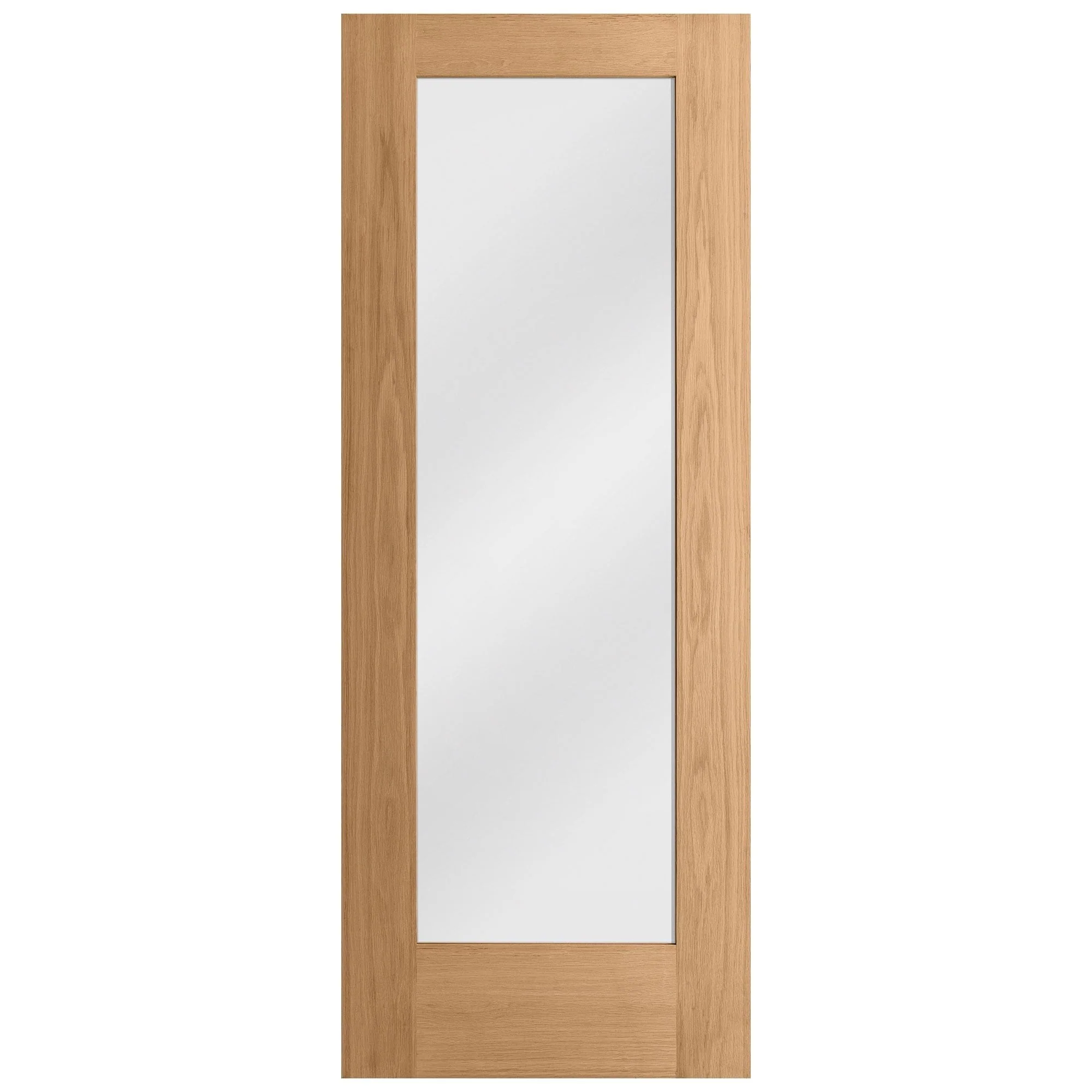 Oak Internal Unfinished Pattern 10 1 Light Obscure Glass Made-to-Measure Door - Image 3