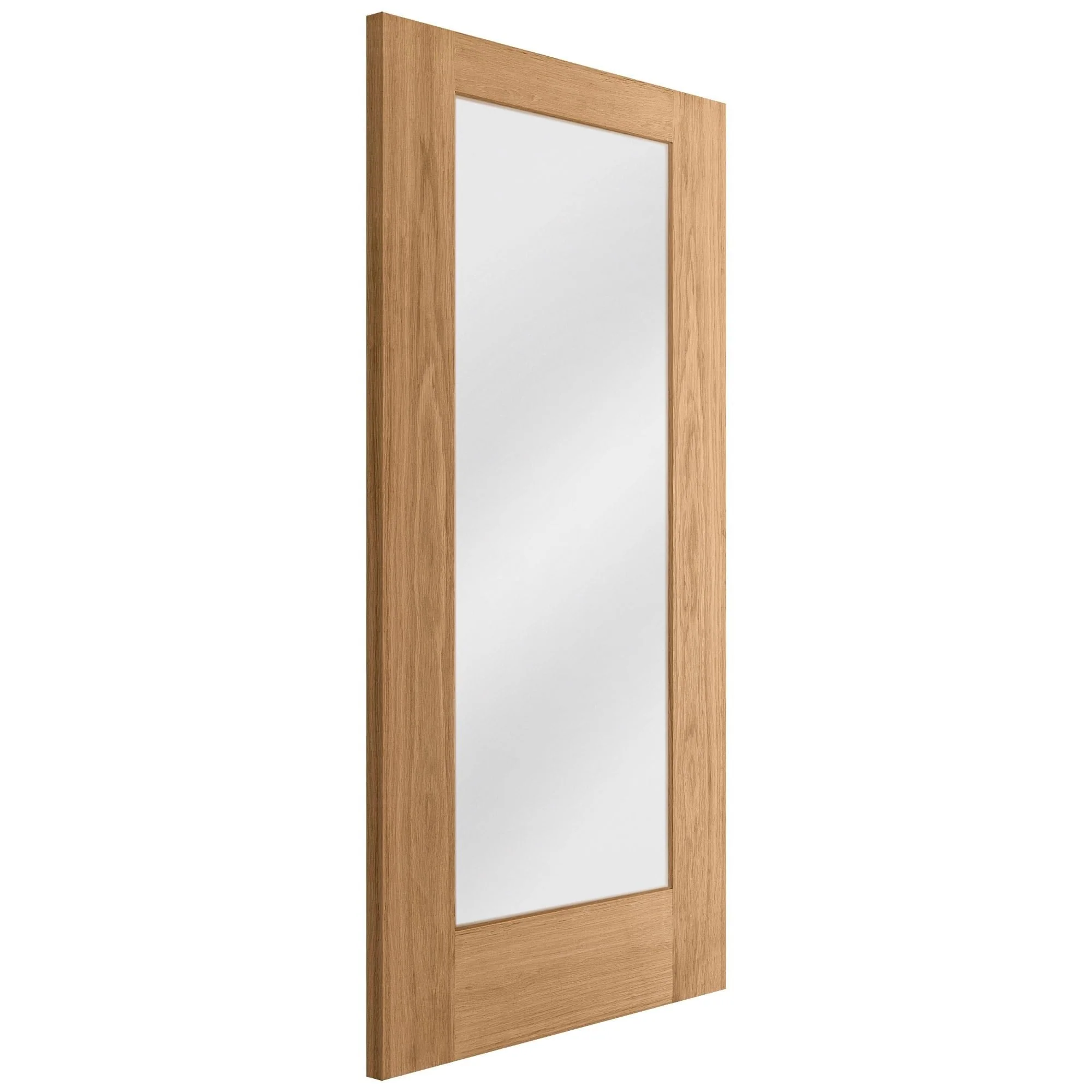 Oak Internal Unfinished Pattern 10 1 Light Obscure Glass Made-to-Measure Door - Image 4