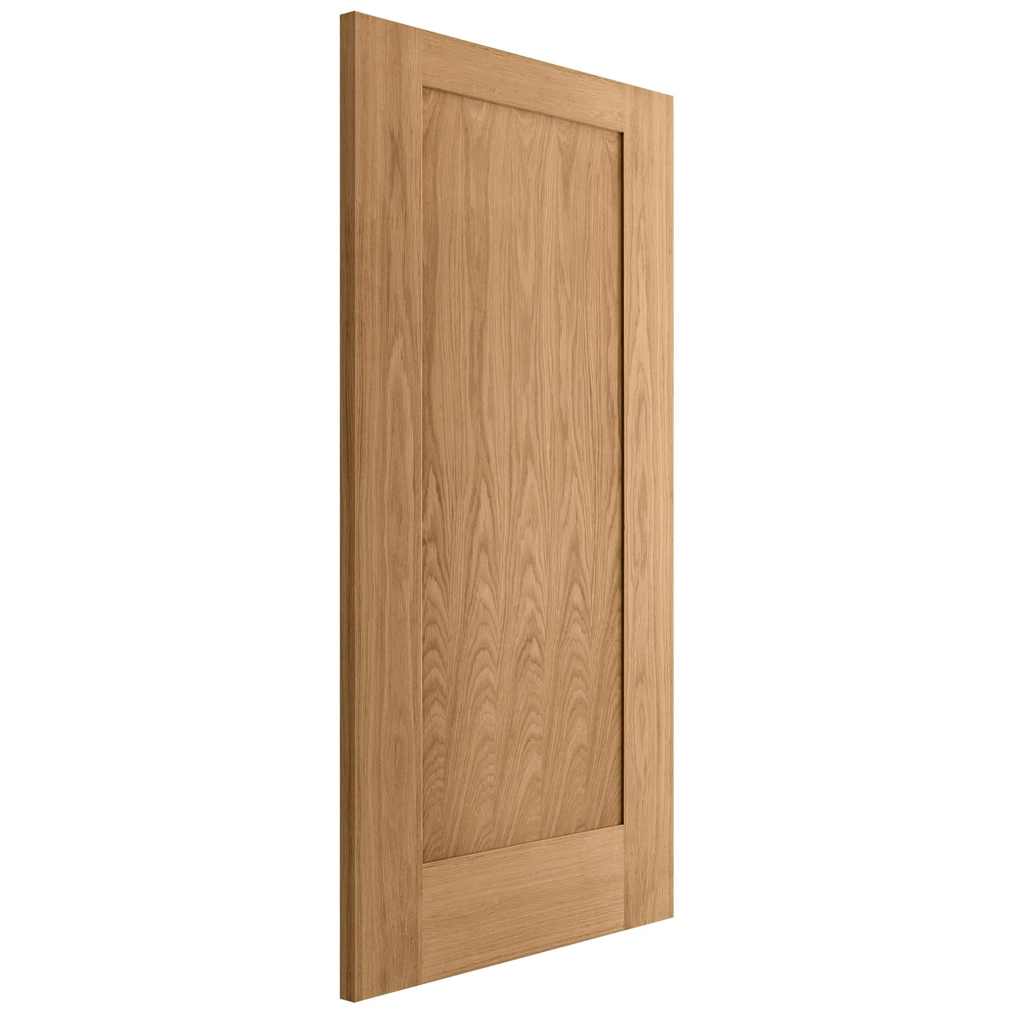 Oak Internal Unfinished Pattern 10 1 Panel Door - Image 2
